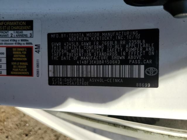 2011 Toyota Camry Base