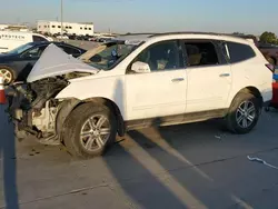 Salvage cars for sale at Grand Prairie, TX auction: 2016 Chevrolet Traverse LT