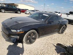 Salvage cars for sale at Temple, TX auction: 2022 Ford Mustang