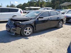 Salvage cars for sale at Savannah, GA auction: 2016 Chevrolet Malibu LS