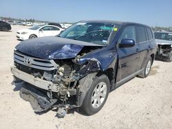 Salvage cars for sale from Copart Houston, TX: 2011 Toyota Highlander Base