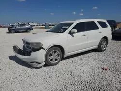 Salvage cars for sale at Taylor, TX auction: 2012 Dodge Durango R/T