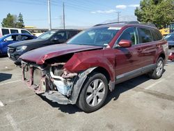 Salvage cars for sale at Rancho Cucamonga, CA auction: 2012 Subaru Outback 2.5I Premium