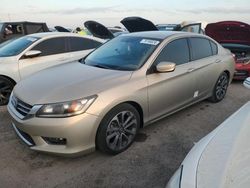 Honda Accord Sport salvage cars for sale: 2015 Honda Accord Sport