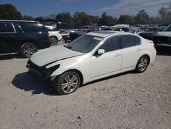 Salvage cars for sale at Madisonville, TN auction: 2011 Infiniti G37