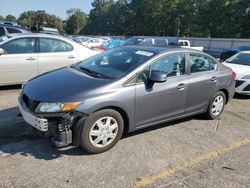 Salvage cars for sale at Eight Mile, AL auction: 2012 Honda Civic LX