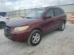 Salvage cars for sale from Copart Haslet, TX: 2008 Hyundai Santa FE GLS