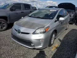 Flood-damaged cars for sale at auction: 2012 Toyota Prius PLUG-IN