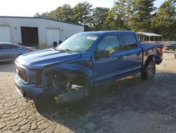 Salvage cars for sale at Austell, GA auction: 2022 Ford F150 Supercrew