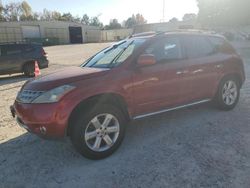 Vehiculos salvage en venta de Copart Knightdale, NC: 2006 Nissan Murano SL