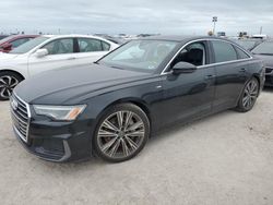 Salvage cars for sale at Riverview, FL auction: 2019 Audi A6 Premium Plus