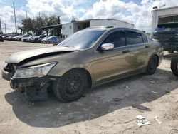 Salvage cars for sale at Riverview, FL auction: 2009 Honda Accord EX