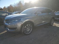 Lincoln salvage cars for sale: 2016 Lincoln MKX Reserve