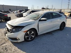 Salvage cars for sale at Haslet, TX auction: 2019 Honda Civic LX