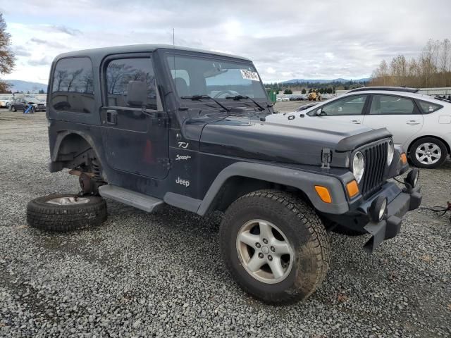 2002 Jeep Wrangler / TJ Sport