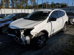 Salvage cars for sale from Copart Spartanburg, SC: 2018 Toyota Rav4 LE