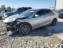 Carros salvage para piezas a la venta en subasta: 2017 Toyota Camry LE