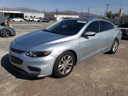 Salvage cars for sale from Copart Sun Valley, CA: 2018 Chevrolet Malibu LT