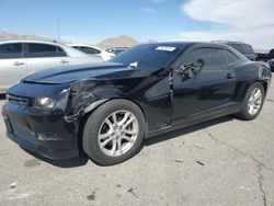 Salvage cars for sale at North Las Vegas, NV auction: 2015 Chevrolet Camaro LS