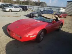 1986 Chevrolet Corvette en venta en Spartanburg, SC