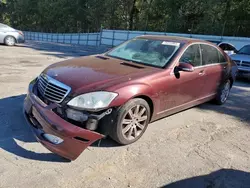 Salvage cars for sale at Austell, GA auction: 2008 Mercedes-Benz S 550 4matic