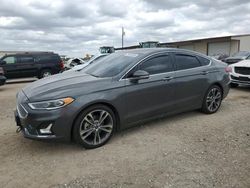 Salvage cars for sale at Temple, TX auction: 2020 Ford Fusion Titanium