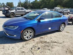 2015 Chrysler 200 Limited en venta en Savannah, GA