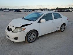 Salvage cars for sale at Houston, TX auction: 2010 Toyota Corolla Base