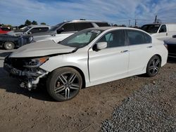 Honda salvage cars for sale: 2017 Honda Accord Sport