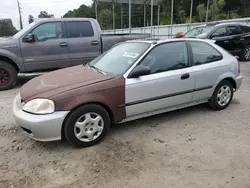 Flood-damaged cars for sale at auction: 2000 Honda Civic DX