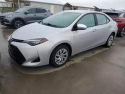 Flood-damaged cars for sale at auction: 2017 Toyota Corolla L