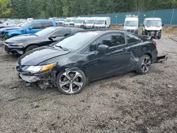 Vehiculos salvage en venta de Copart Graham, WA: 2014 Honda Civic SI