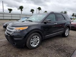 Salvage cars for sale at Arcadia, FL auction: 2015 Ford Explorer XLT