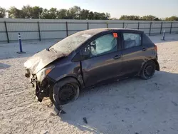 Salvage cars for sale at New Braunfels, TX auction: 2017 Toyota Yaris L