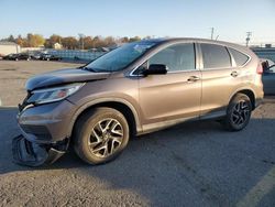 Salvage cars for sale at Pennsburg, PA auction: 2016 Honda CR-V SE