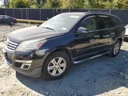 Salvage cars for sale at Waldorf, MD auction: 2013 Chevrolet Traverse LT