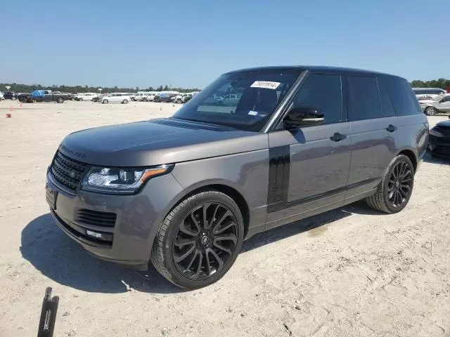 2017 Land Rover Range Rover Supercharged