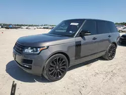 2017 Land Rover Range Rover Supercharged en venta en Houston, TX