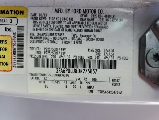 2013 Ford Fusion SE Hybrid