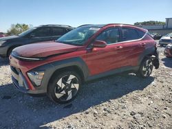 Salvage cars for sale at Wayland, MI auction: 2024 Hyundai Kona Limited