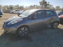 Nissan salvage cars for sale: 2015 Nissan Leaf S