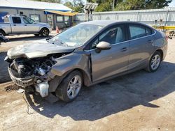 Salvage cars for sale at Wichita, KS auction: 2017 Chevrolet Cruze LT