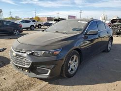 Salvage cars for sale at Chicago Heights, IL auction: 2016 Chevrolet Malibu LS