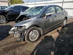 Honda salvage cars for sale: 2008 Honda Civic Hybrid