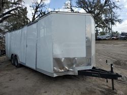 Salvage trucks for sale at Riverview, FL auction: 2024 Covered Wagon Trailer