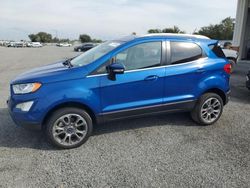 Salvage cars for sale from Copart Orlando, FL: 2020 Ford Ecosport Titanium