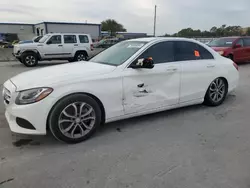 Vehiculos salvage en venta de Copart Orlando, FL: 2016 Mercedes-Benz C300