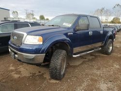 Ford salvage cars for sale: 2007 Ford F150 Supercrew