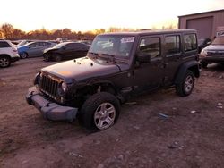 Salvage cars for sale at Duryea, PA auction: 2016 Jeep Wrangler Unlimited Sport