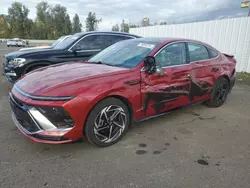 Salvage cars for sale at Portland, OR auction: 2024 Hyundai Sonata SEL